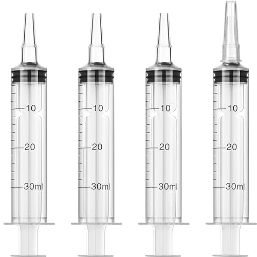 Frienda 4 Packs Syringes Without Needles,30 Ml - size: 30 ml