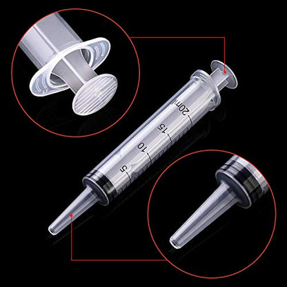 Frienda 20 Packs Syringes Without Needles 20 Ml - size: 20 ml