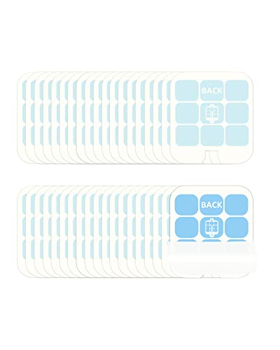 40 Pack Refill Glue Cards Compatible with Safer Home SH502 and Dynatrap DT3005W Dot Indoor Fly Trap Plug-in Insect Trap Replacement Sticky Glue Boards