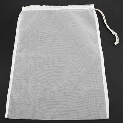 150 Micron Brew Bag for Wine Nut Milk, 100 Mesh Fine Strainer Bag 11"x17.7", Nylon Wine Filter Bag Nut Milk Bag Reusable, for Beer Wine Nut Milk, Cider, Hops, Juicing Home Brewing(1 Pc)