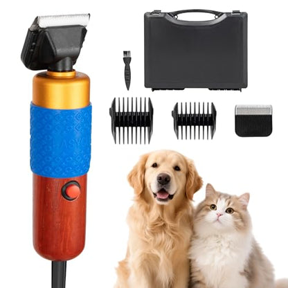 Dog Clippers for Grooming Thick Hair, 200W Sheep Shears, Pet Clipper Kit - size: 10 feet