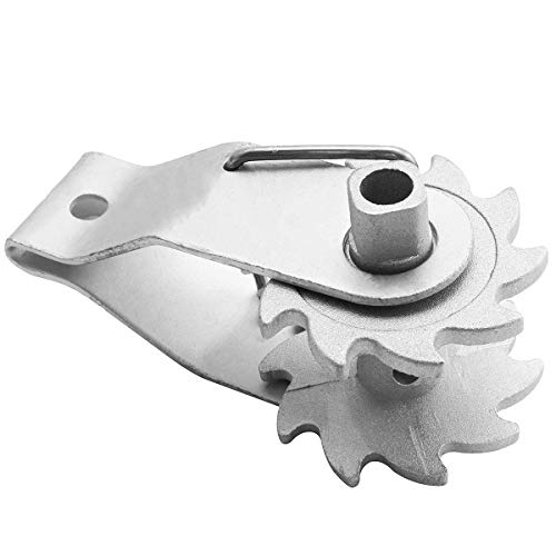 TAODAN 1PC Inline Wire Tensioner, Steel Clip Lock Wire Ratchet Tensioner, Electric Fence Strainer