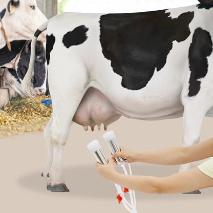 Miking Machine, 2in1 Electric Automatic Pulsation Vacuum Milker, 3/5/10/14l Portable Milker for Cows and Sheep (5 L) - size: 5 L
