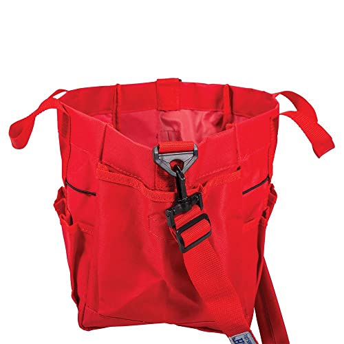Dura-Tech Deluxe Grooming Tote | Stable Essential for Every Horse Lover | Durable 600D Polyester - color: Black