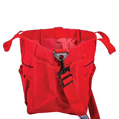 Dura-Tech Deluxe Grooming Tote | Stable Essential for Every Horse Lover | Durable 600D Polyester - color: Black