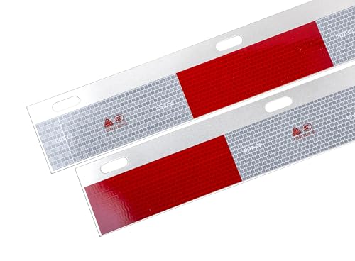 Stainless Steel Straight Spring Loaded Mud Flap Hanger 2-1/2" Bolt Spacing,30" Length.with Reflective Plate