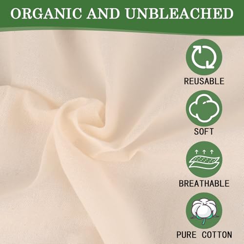 WMKGG 9 PCS Cheese Cloths, 20x20 Inch Cheesecloth Fine Mesh Cheesecloth - size: 9pcs 20"x20"Cheese Cloth