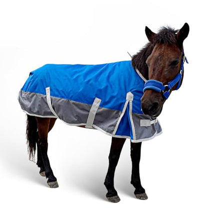 Waterproof 1200D Turnout Blanket for Pony & Mini Horse, 55 Inch - size: 55''