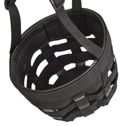 Best Friend Deluxe Grazing Muzzle with Attached Halter for Horses - Ventilated, Lightweight with Padded Noseband, Control Food Intake, Draft Horse Size - size: Draft Horse
