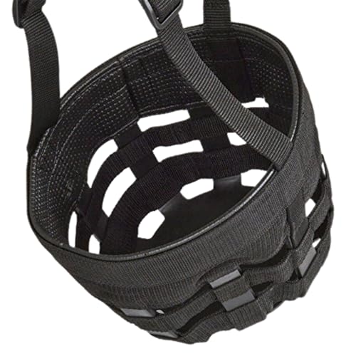 Best Friend Deluxe Grazing Muzzle with Attached Halter for Horses - Ventilated, Lightweight with Padded Noseband, Control Food Intake, Mini Size - size: Mini