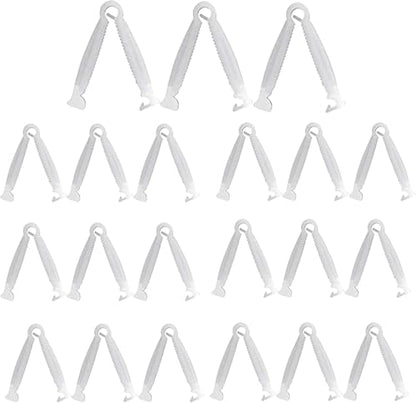 Disposable Umbilical Cord Clamps, 20-Pack, Medical-Grade Pet Birth Tool, Small Animal Veterinary Supplies