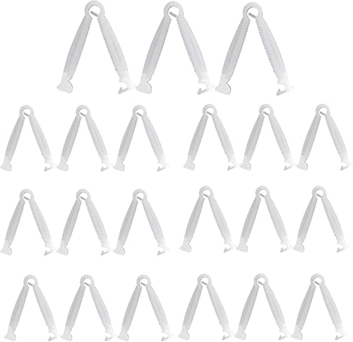 Disposable Umbilical Cord Clamps, 20-Pack, Medical-Grade Pet Birth Tool, Small Animal Veterinary Supplies