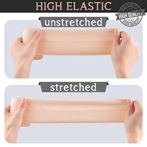 Tondiamo 8 Rolls Elastic Tape Adhesive Elastic Tape Self Adhesive Bandages Wrap Flexible Stretch Bandages Athletic Sports Skin Strips for Sports Ankle, Knee and Wrist Animal Pets(3 Inch X 5 Yard) - size: 3 Inch x 5 Yard