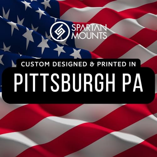 Spartan Mounts for Desert Eagle Pistol | Wall Display Storage Organization System | Low Profile Gun Safe Garage | Gun Room Mounting Solution | Made in The USA - style: Barrel Points Left