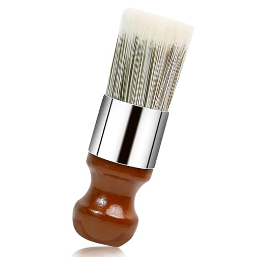 Horse Hair Brush for Leather and Furniture Salve - Durable Wax Brushing - size: Small