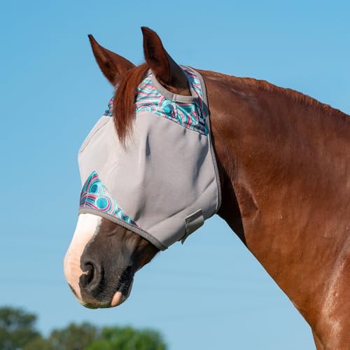 Cashel Crusader Fly Mask, Standard, Breeze, X-Small (Weanling) - color: Breeze, size: X-Small