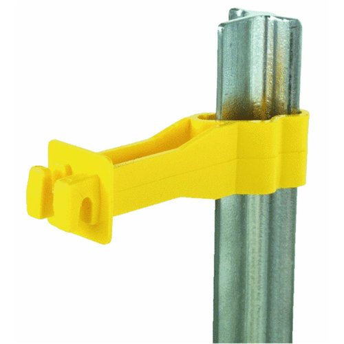 Dare SNUG-RT-25 T Post Insulator (25 Count), Yellow