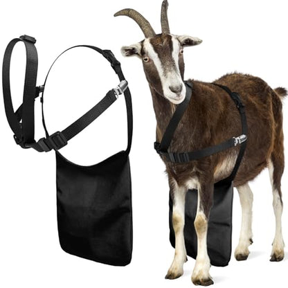 Kajaia Goat Apron Anti Breeding Sheep Skirt - color: Black, size: M