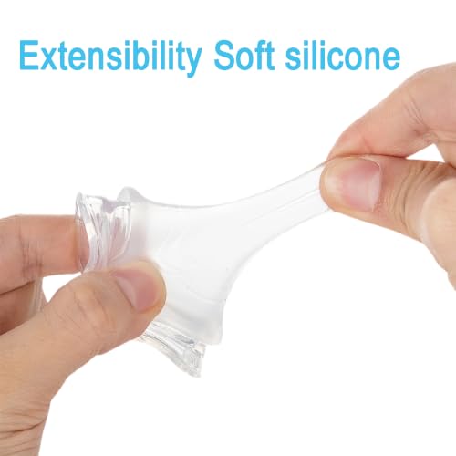 Silicone Nipple Compatible with Pigeon Bottle，Size S，Slow Flow，Fit for 1m+，6Pack