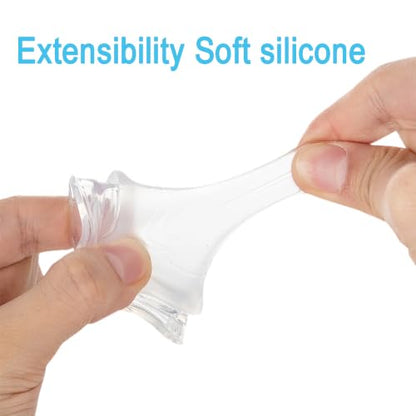Silicone Nipple Compatible with Pigeon Bottle，Size S，Slow Flow，Fit for 1m+，6Pack