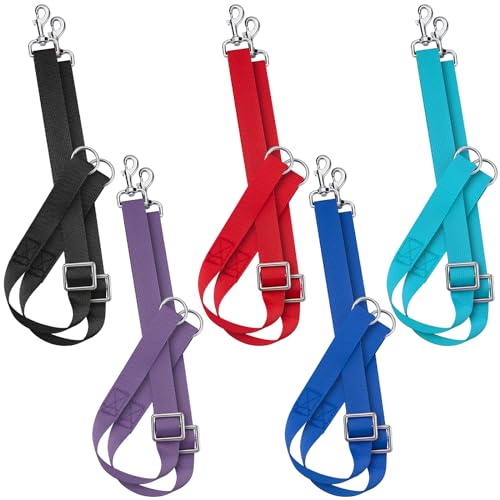 10 Pcs Horse Bucket Straps, 20-30 Inch Adjustable Nylon Hangers with Hooks