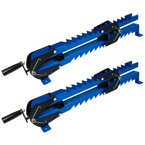 2-Pack 19" Panel Clamps for Woodworking fits 2" to 17" Wide Woodworking | 4-Way Pressure Steel Parallel Clamp For Board Cabinet,Tabletops, Woodwork,with Clamp Rails And Fixable Feet，Keeps Boards Flat