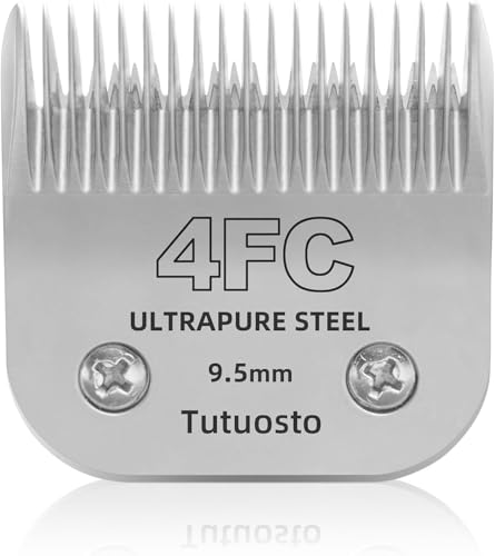 4F Clipper Blade Compatible with Andis,Wahl and Oster Dog Clippers - color: 4FC