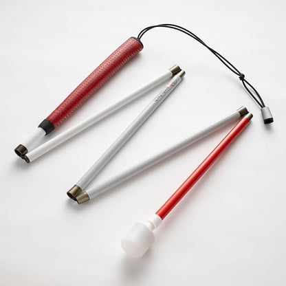 NO-JAB® Ambutech Cane, Ambutech's Best Graphite Shaft with a Rolling Marshmallow Tip, “No More Sharp Jabs to Your Body”. Quality Makes a World of Difference. (Patent 10,898,406 B2) - size: 54-Inch