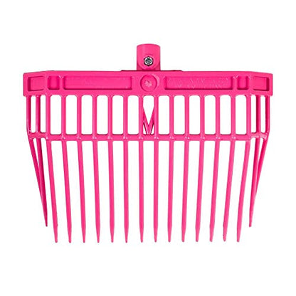 Dura-Tech Platinum Manure Fork Head | Designed by Horsemen | High Impact, Chemical Free Plastic | Cold Weather Resistant | Indestructible | Made in USA