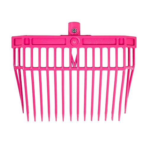 Dura-Tech Platinum Manure Fork Head | Designed by Horsemen | High Impact, Chemical Free Plastic | Cold Weather Resistant | Indestructible | Made in USA