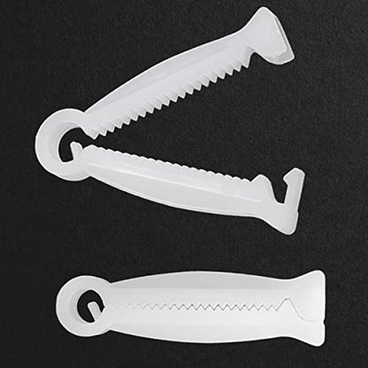 Good news 100pcs Disposable Umbilical Cord Clamp,Pig Umbilical Cord Clamp for Animals Puppy Kittens Cow Livestock Sheep, White
