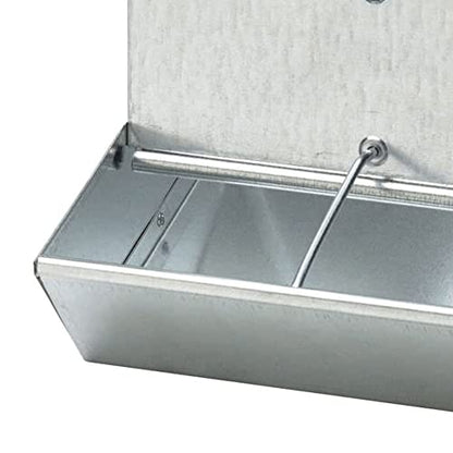 Little Giant BPF2 Heavy Duty Mountable or Freestanding 2 Hole Baby Piglet Livestock Multipurpose Trough Feeder, 7 Pound Capacity (4 Pack)