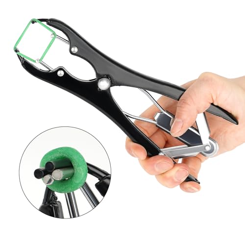 Goat Banding Kit,Castration Bander with 100Pcs Rubber Castration Rings,Balloon Expander Pliers Tool