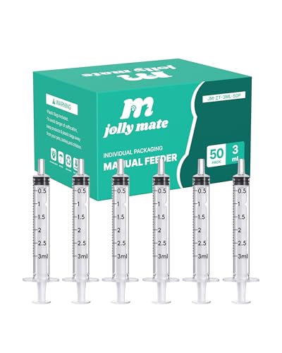 50 Pack 3ml Oral Syringes for Liquid without Needle Individually Wrapped - style: 3ml