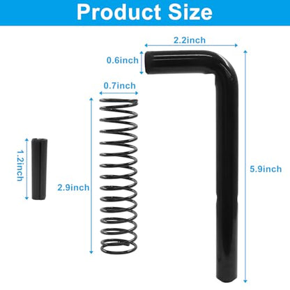 819T Trailer Gate Pin Latch Repair Kit, 2 Pack（Diameter: 0.56inch