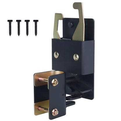 WellMade Heavy Duty 2 Way Farm Gate Latch - 1 Pack Lockable Anti-Sag Livestock Gate Hardware for 1-5/8" to 2" Round Tubes, Fits Ranches, Horse Corrals, Pastures (Includes Screws & Instructions) - size: 1 Pack