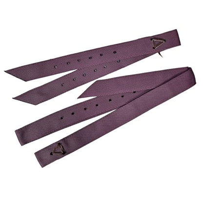 HILASON Nylon Cinch Tie Strap Off Billet Set, 36 Inch - color: Wine