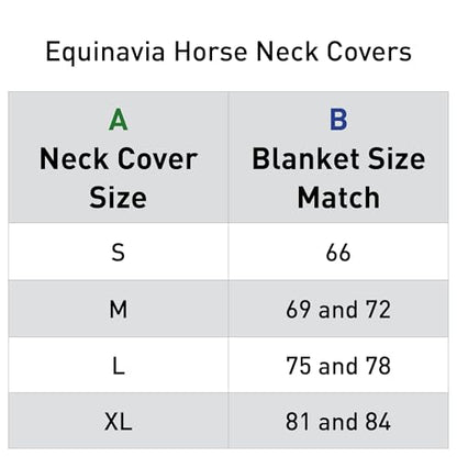 Equinavia Norse Turnout Neck Cover No Fill | 600 Denier - Slate Grey/Light Olive - XL - color: Slate Grey/Light Olive, size: XL
