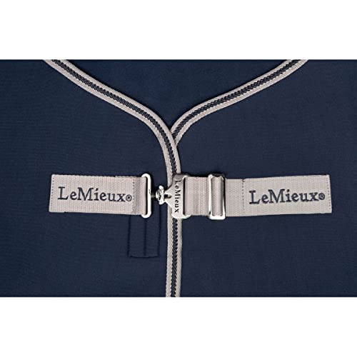 LeMieux Arika Jersey-Tek Fleece - Cooling- Blanket - Navy - 69" - color: Navy, size: 69"