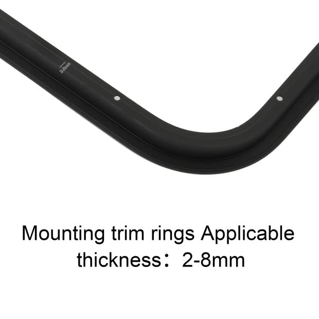 Vertical Sliding Black RV Window for Teardrop, Cargo, Horse Trailer, Marine Camper Window Replacement,22" Wide x 42" Tall (42"x22") - size: 42"x22"