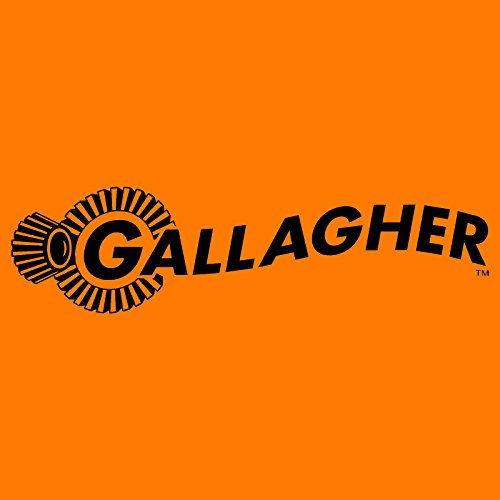 Gallagher 1/2" x 656' Electric Fence Turbo Polytape with Copper and Stainless Steel Strands | 34x More Conductivity Than Standard Polytape | Electric Fencing for Horses and Livestock