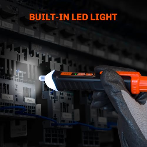 Non Contact Voltage Tester Pen, AC 12/48-1000V Electric Tester Pen