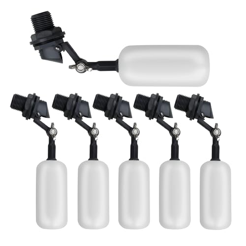 A.I.FORCE 1/2 Inch NPT Float Valve 6-Pack for Livestock Troughs