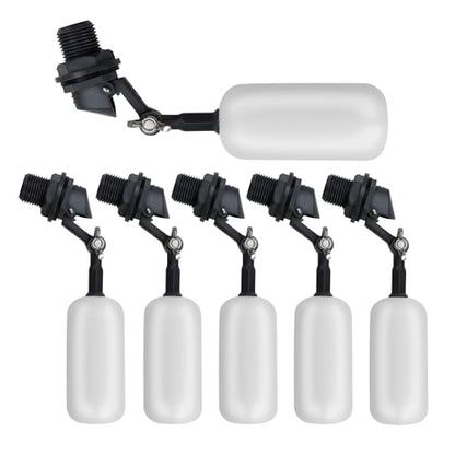 A.I.FORCE 1/2 Inch NPT Float Valve 6-Pack for Livestock Troughs