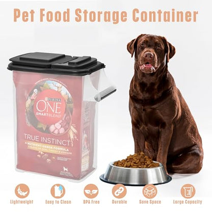 Buddeez Pet Food Containers, Dry Bird Seed Food Storage,16 Quart 2-pack - color: Black, size: 2 Pack (16 Quart)