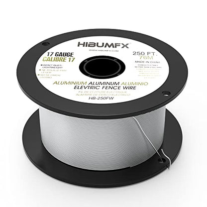 Spool Aluminum Electric Fence Wire 250-Feet 17 Gauge (1)