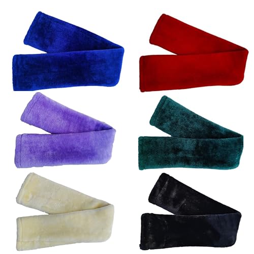 Majestic Ally Mink Fleece Girth/Cinch Cover, Soft Plush for Horse Riding Comfort, Breathable, Moisture-Wicking - color: Lilac