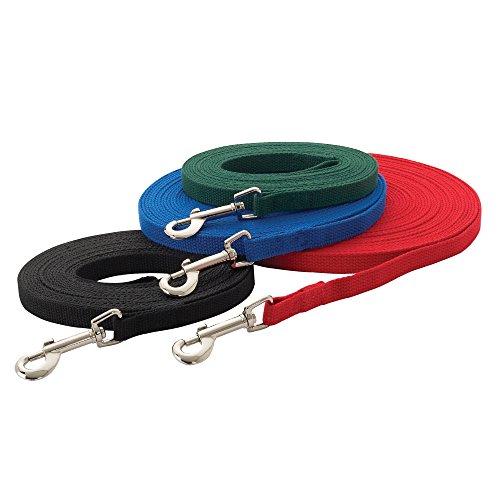 Guardian Gear Cotton Web Training Lead 30 Ft Red - color: Red, size: 30-Feet