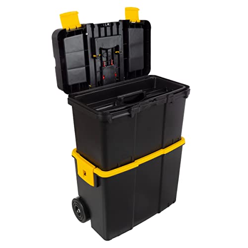 Stalwart Portable Tool Box with Wheels - style: 2-in-1