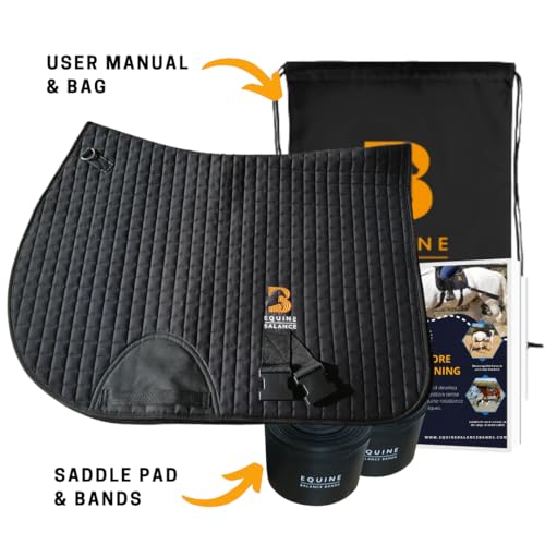 Core Conditioning Saddle Pad & Band System for Horses - style: Western